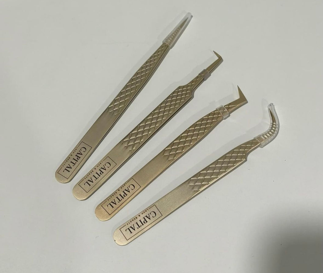 GOLD COLLECTION TWEEZERS